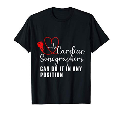 Cardiac Sonographer Echo Tech Learning RDCS T-Shirt