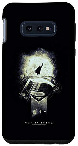 Galaxy S10e Man of Steel Superman Space Glow Case