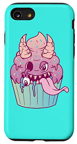 iPhone SE 2020  7  8 Anime Aesthetic Pastel Goth Satanic Cupcake Gifts Case