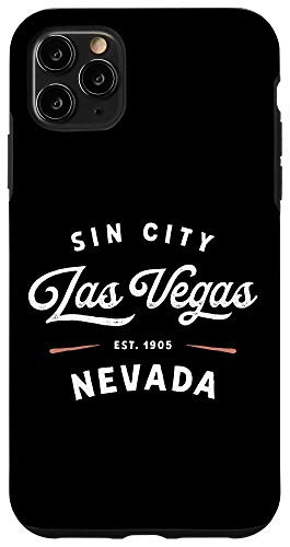 iPhone 11 Pro Max Rustic Classic Las Vegas Nevada 1905 USA Gift Case