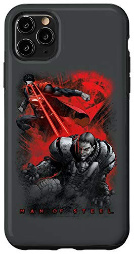 iPhone 11 Pro Max Man of Steel Superman Zod Fire Fight Case