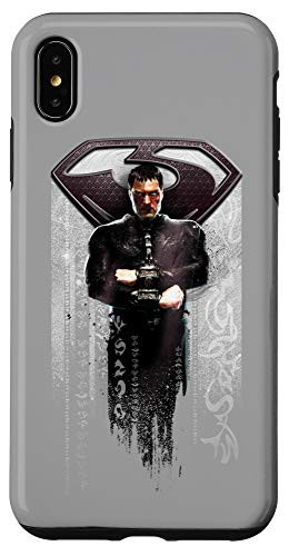 iPhone XS Max Man of Steel Superman Zod Glyphs Case
