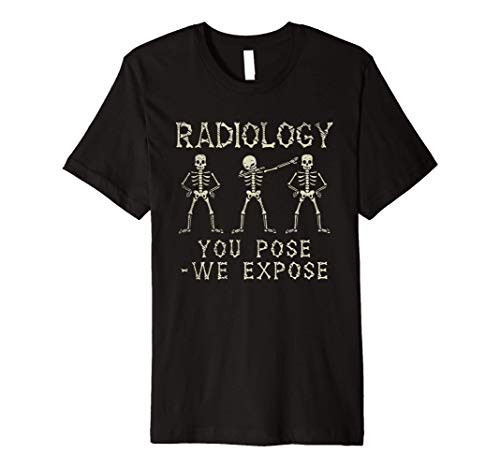 xray tech gifts - Radiology Dabbing Skeleton X-Ray Rad Tech Premium T-Shirt