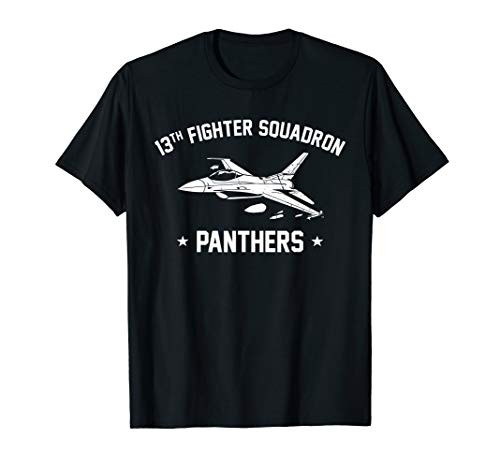 13th Fighter Squadron Panthers F-16 T-Shirt