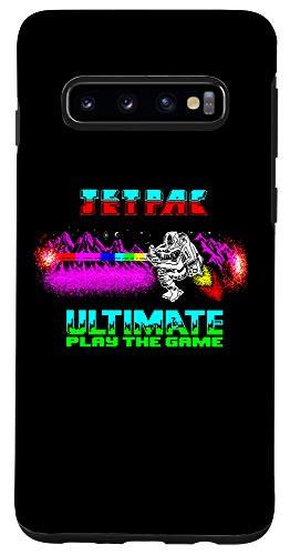 Galaxy S10 Retro 80s Classic specky Game Jet Pac Case