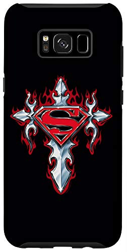 Galaxy S8 Superman Gothic Steel Logo Case