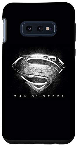 Galaxy S10e Man of Steel Superman Contrast Logo Title Case