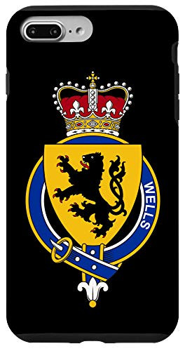 iPhone 7 Plus8 Plus Wells Coat of Arms - Family Crest Case