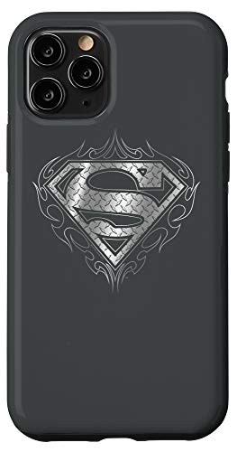 iPhone 11 Pro Superman Tribal Steel Logo Case