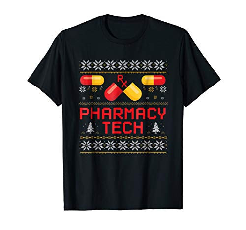 Pharmacy Tech Cute Christmas Pharmacy Tech Christmas Shirt