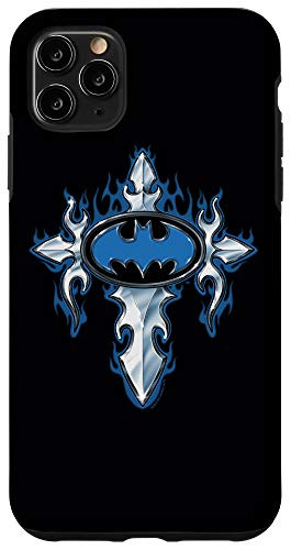 iPhone 11 Pro Max Batman Gothic Steel Logo Case