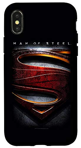 iPhone XXS Man of Steel Superman Large Shield Case