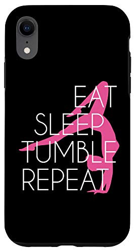 iPhone XR Gymnastics Gift Eat Sleep Tumble Repeat Gift for Gymnast Case