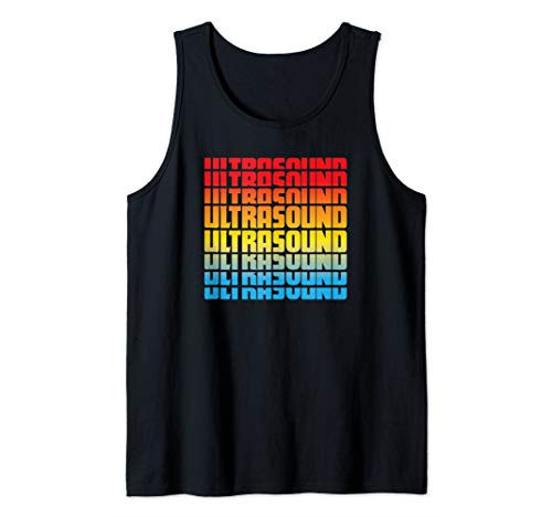 Ultrasound Tech Sonographer Radiology Sonography Gradient Tank Top