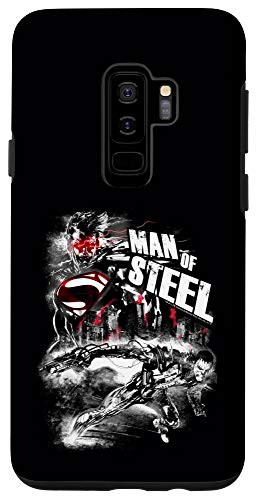 Galaxy S9 Man of Steel Superman Scratchy Steel Case