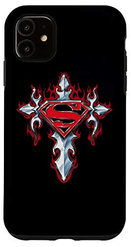 iPhone 11 Superman Gothic Steel Logo Case