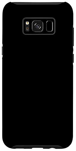 Galaxy S8 Black Neutral Phone Cover Solid Color Plain Phone Case