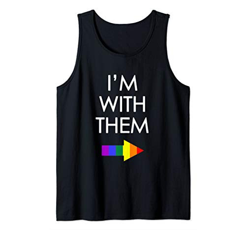 LGBTQ Gender Neutral Couple Matching Nonbinary Pride Tank Top
