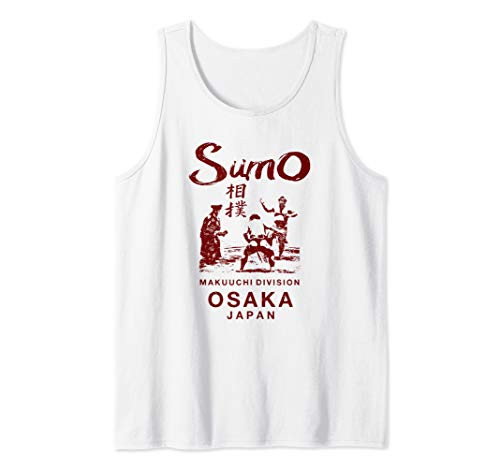 Sumo Wrestling Japan Osaka Japanese Vintage Tank Top