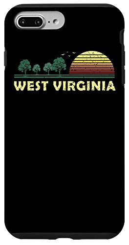 iPhone 7 Plus8 Plus Vintage West Virginia Sunset Woods Outdoors Souvenir Case