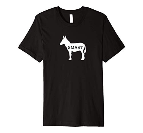Smart Ass Donkey Silhouette Premium T-Shirt