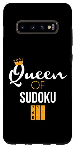 Galaxy S10 Queen of Sudoku Number Place Puzzle Sudoku Player Case