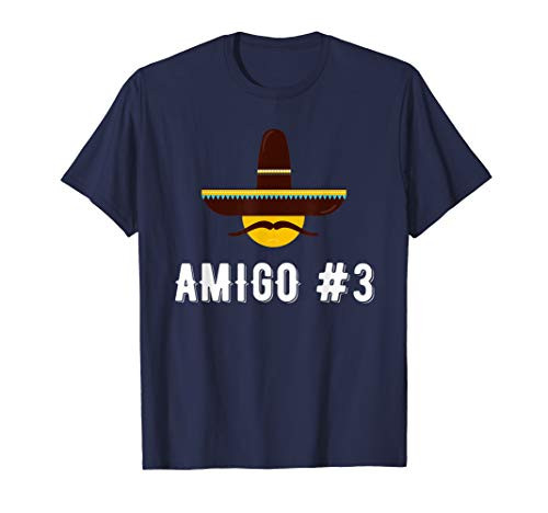 Amigo 3 Funny Group Halloween Costume Idea Adults or Kids T-Shirt