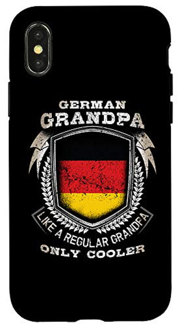 iPhone XXS German Grandpa Like A Regular Grandpa Only Cooler Funny Case