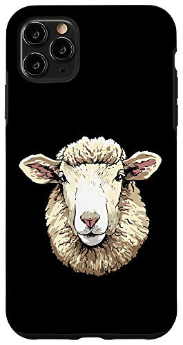 iPhone 11 Pro Max Sheep Head Cute Sheep Lover Women Men Gift Case