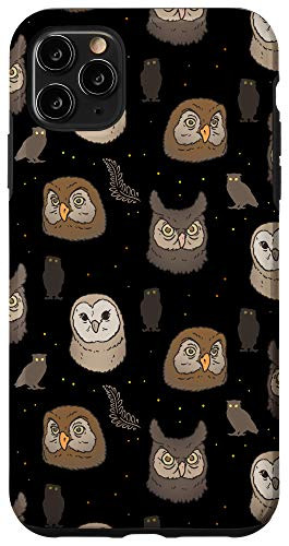 iPhone 11 Pro Max Spooky Owl Heads Case