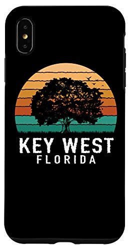 iPhone XS Max Key West Vintage Sunset Florida Souvenir Case