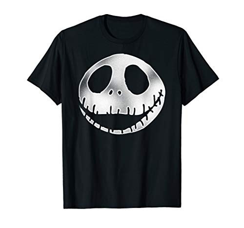 Disney Nightmare Before Christmas Big Jack Head T Shirt