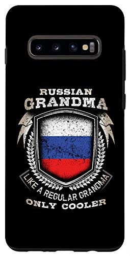 Galaxy S10 Russian Grandma Like A Regular Grandma Only Cooler Funny Case