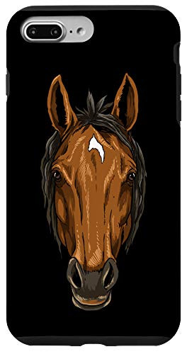 iPhone 7 Plus8 Plus Horse Head Cute Horse Lover Women Men Gift Case