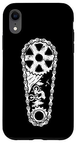 iPhone XR Dirt Biker MTB Cycling Chain Gears Mountain Biking Case