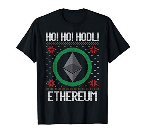 Ho Ho HODL Ethereum - Fun Eth Ethereum Cryptocurrency Gear T-Shirt
