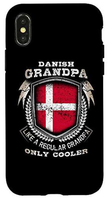 iPhone XXS Danish Grandpa Like A Regular Grandpa Only Cooler Funny Case