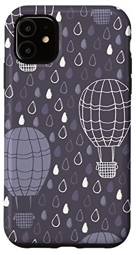 iPhone 11 Case - hot air baloon objects pattern phone Case