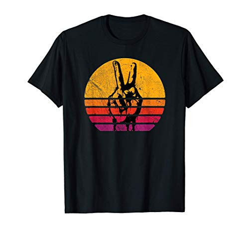 Retro Peace Shirt Love 60s 70s Hippie Inspired T-Shirt