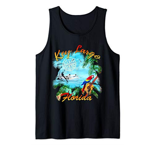 Key Largo Tropical Rock Tank Top