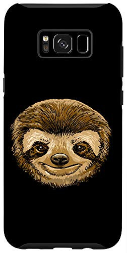 Galaxy S8 Sloth Head Cute Sloth Lover Women Men Gift Case