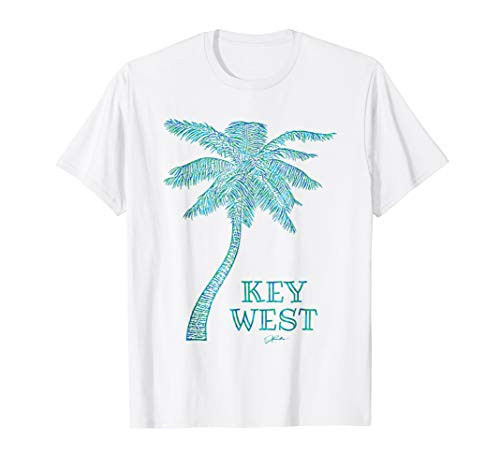 JCombs Key West Florida Palm Tree T-Shirt