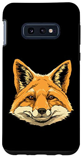 Galaxy S10e Fox Head Cute Fox Lover Women Men Gift Case