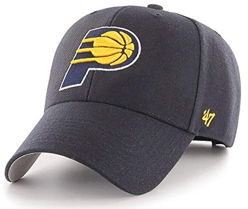 47 Indiana Pacers MVP Hat Structured Adjustable Cap Navy