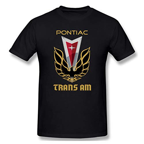 Pontiac Trans Am Firebird Mens Short Sleeve O-Neck T-Shirt Xx-Large Black