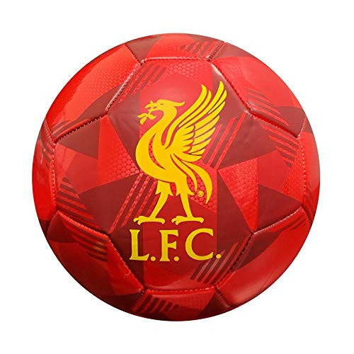 Icon Sports Fan Shop Prism Team Soccer Ball UEFA Champions League Soccer Liverpool Team Color Size 5