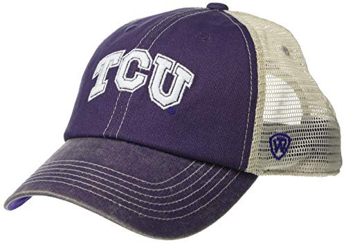 Top of the World TCU Horned Frogs Mens Adjustable Vintage Team Icon hat Adjustable Top of the World TCU Horned Frogs Mens Adjustable Vintage Team Icon hat Adjustable