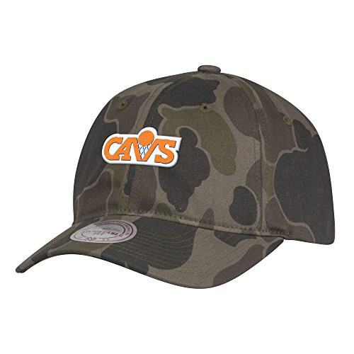Mitchell Ness Cleveland Cavaliers NBA Hardwood Classics Camo Slouch Strapback Cap Mitchell Ness Cleveland Cavaliers NBA Hardwood Classics Camo Slouch Strapback Cap