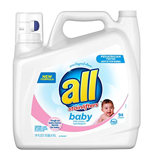 All Baby Liquid Laundry Detergent Gentle for Baby 141 Oz 94 Loads