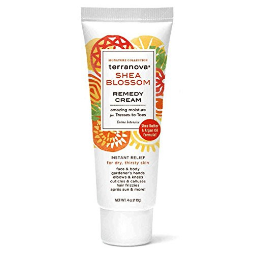 Terranova Shea Blossom Remedy Cream Amazing Moisture for Tresses-to-Toes 4 oz Tube
